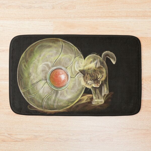 Item preview, Robotic Orb With Cat, Painting designed and sold by AK-Hevonen.