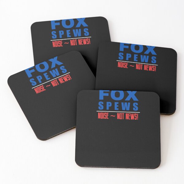 Item preview, FOX SPEWS ~ NOISE NOT NEWS designed and sold by ActOutTees.