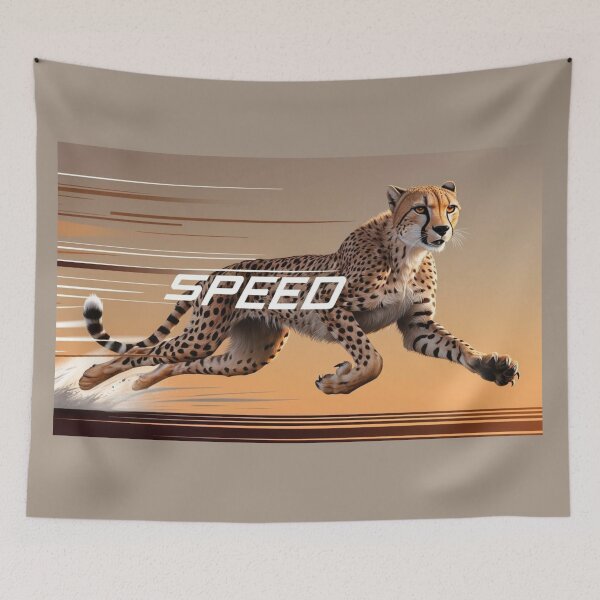 Item preview, Speed — Cheetah in Full Motion designed and sold by AIKNOCKTECK.