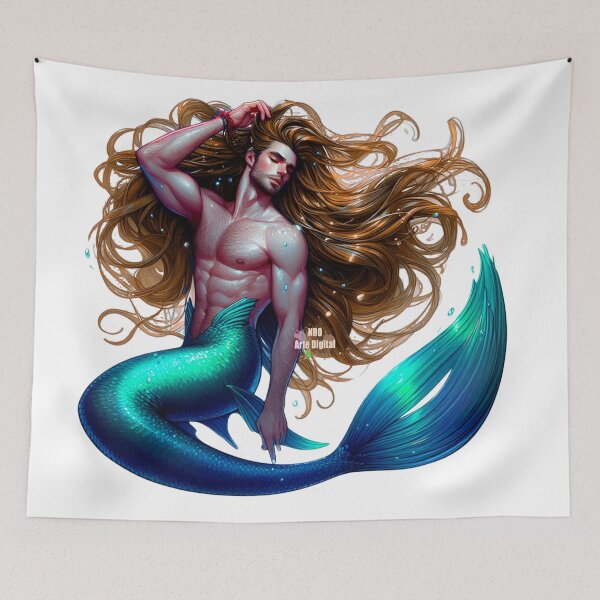 Item preview, Merman designed and sold by NROArteDigital.