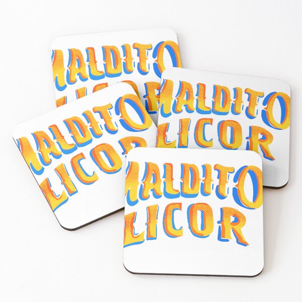 Item preview, Maldito Licor - Diseño tipográfico retro vibrante designed and sold by Arctic frame studio.