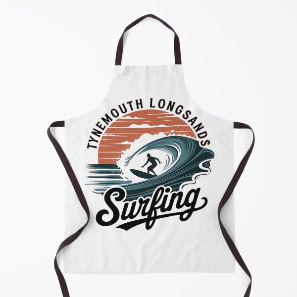 Item preview, Tynemouth Longsands Surfing Silhouette Sunset designed and sold by MerchByCraig.