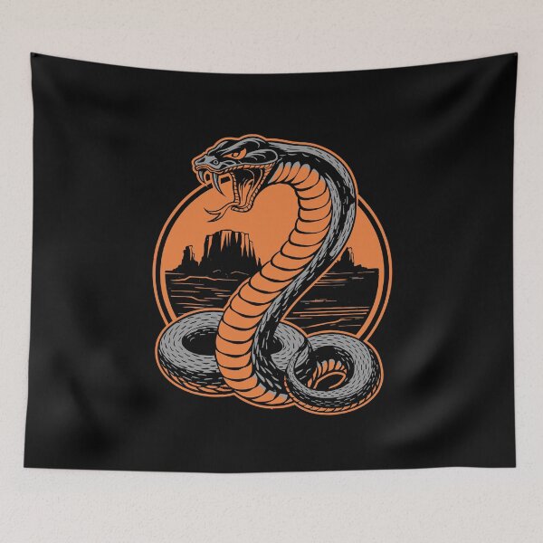 Item preview, Vintage Grunge Coiled Snake with Desert Scene designed and sold by w1ckerman.