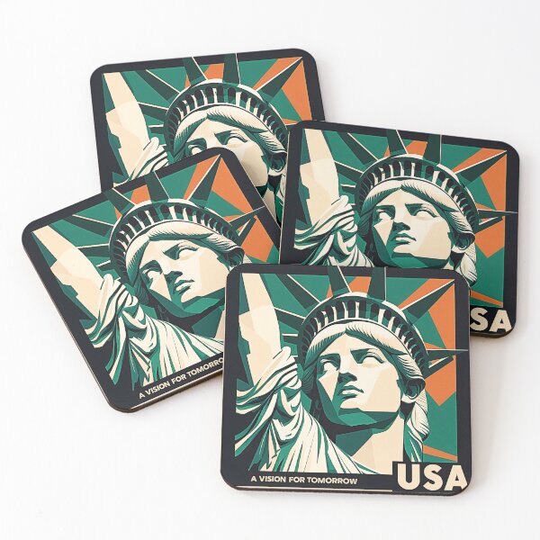 Item preview, Statue of Liberty – A Vision for Tomorrow designed and sold by NiRia Spot.