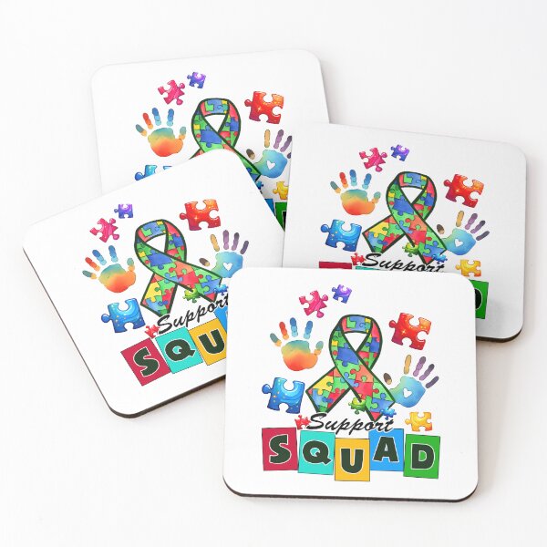 Item preview, Autism Support Squad: Colorful Unity Tee designed and sold by DarylWelsh2024.