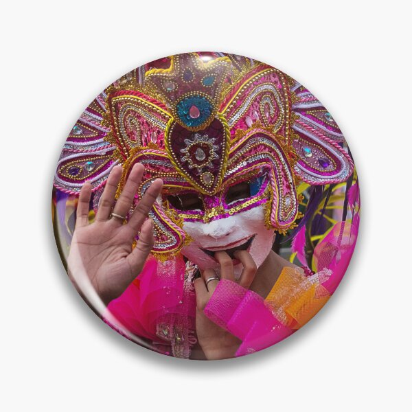 Item preview, SMILING MASK OF MASSKARA FESTIVAL DANCER designed and sold by likbatonboot.