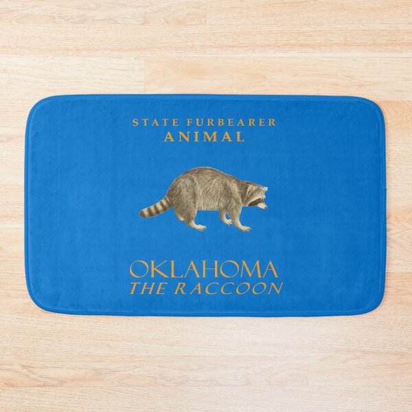 Item preview, Oklahoma Territory Furbearer Animal The Common Raccoon designed and sold by taiche.