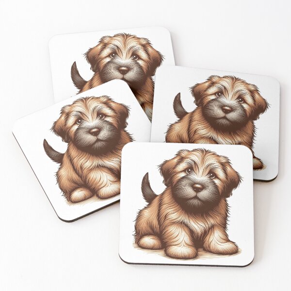 Item preview, Super cute Briard puppy designed and sold by nicnacc.
