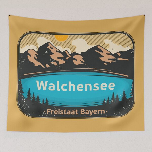 Item preview, Walchensee, Lake Walchen, Bavaria designed and sold by studio838.