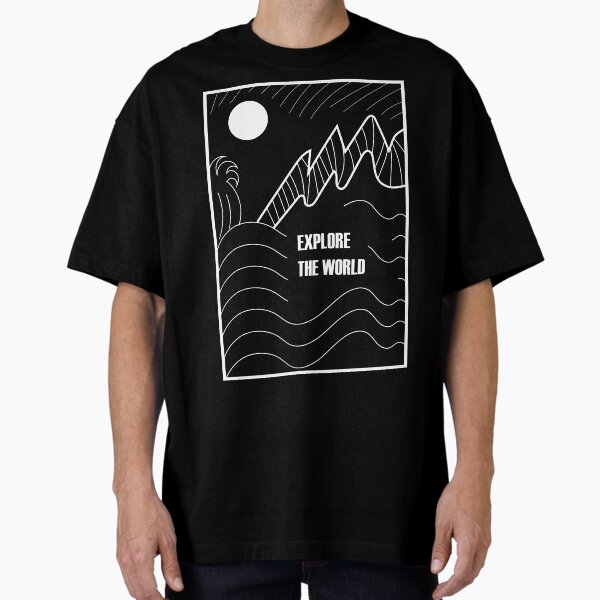 Aperçu de l'œuvre T-shirt classique One Sun à flanc de montagne créée et vendue par Grxcreation.