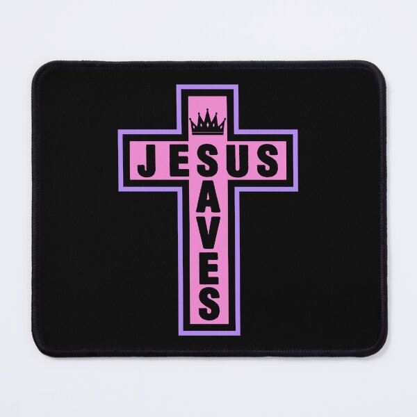 Aperçu de l'œuvre Jesus sauve créée et vendue par plushism.