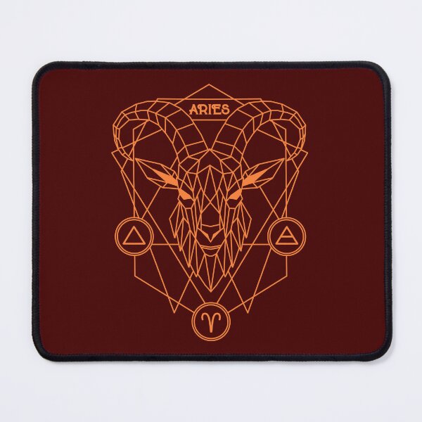 Item preview, Vintage geomatric line zodiac aries designed and sold by Atherisink.