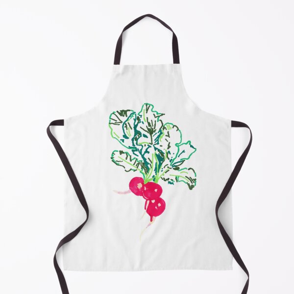 Item preview, three radishes (in color) designed and sold by katherine montalto.