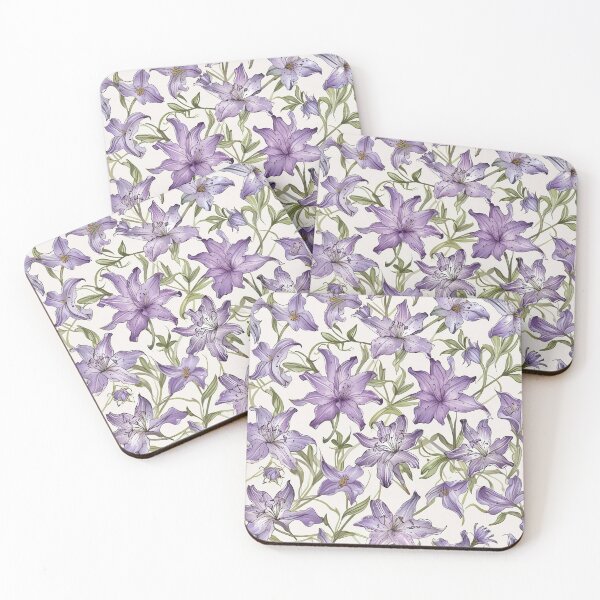 Item preview, Violet Lilies designed and sold by CoolPixels.