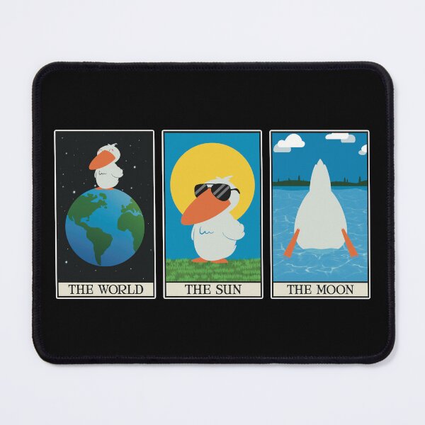 Item preview, Tarot Reading - the world, the sun, the moon designed and sold by WatershipBound.