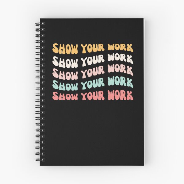 Item preview, Cute Show Your Work funny math teacher saying humor designed and sold by snowry.