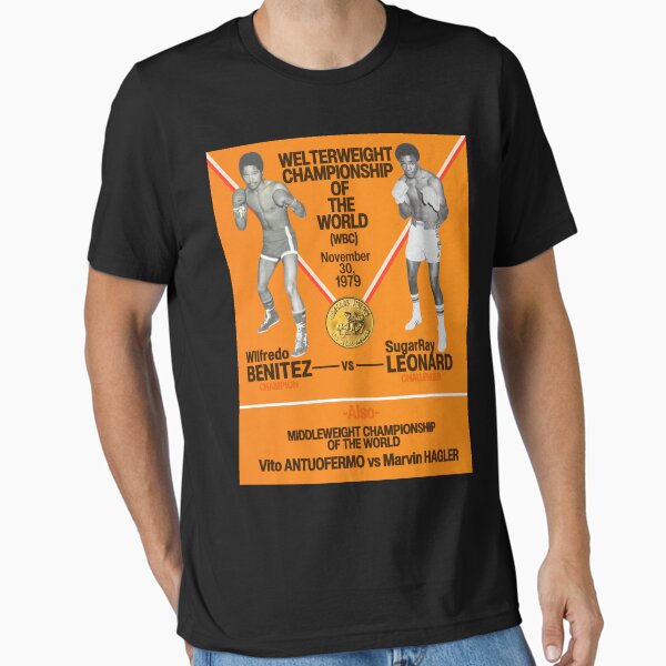 Item preview, Wilfredo Benítez vs. Sugar Ray Leonard T-shirt designed and sold by OneManArmyCloth.