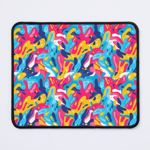 Item preview, Vibrant Dance of Colored Water designed and sold by MidArtForge.