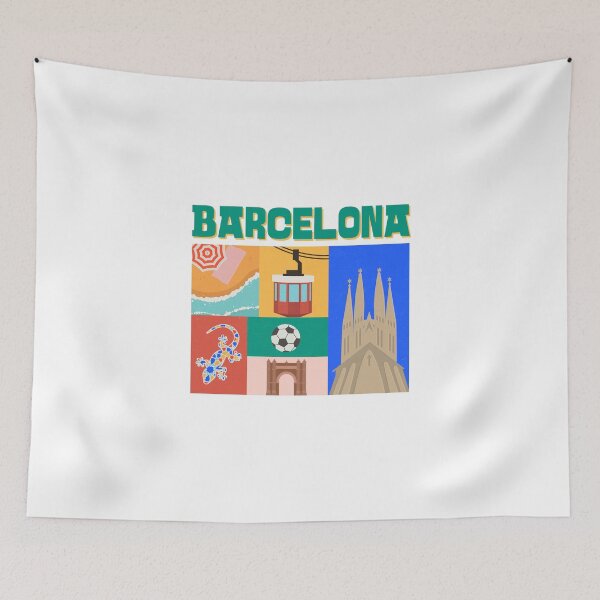 Artikelvorschau, Barcelona entworfen und verkauft von FirstTimeTees.