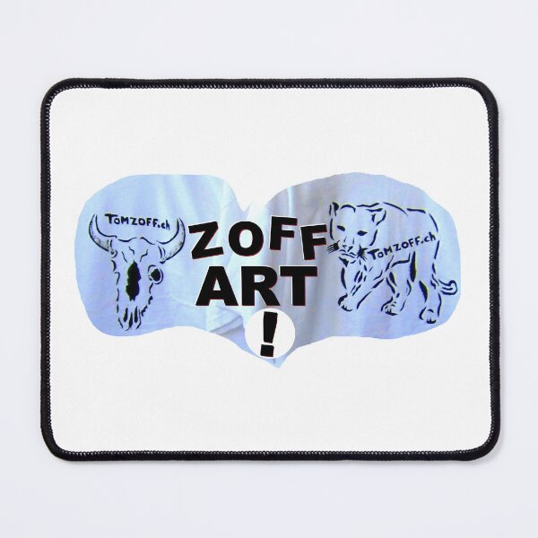 Item preview, ZoffArt with panther and bull skull from Tomzoff.ch designed and sold by ZoffArt-Shop.