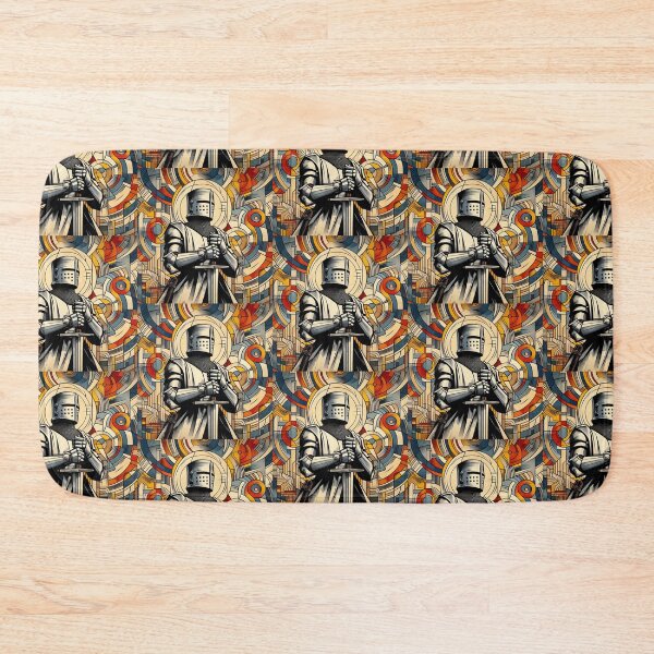 Item preview, Knight Templar on abstract background designed and sold by Gabriel-Flores.