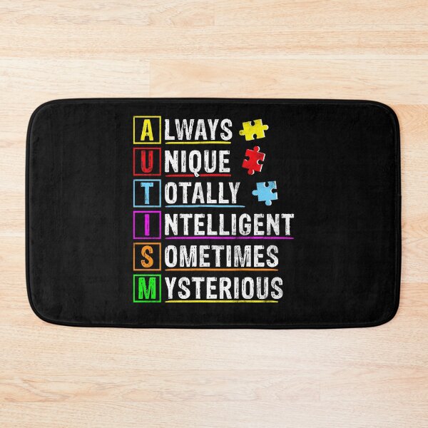Item preview, Autism Acronym: Positive Attributes Tee designed and sold by DarylWelsh2024.