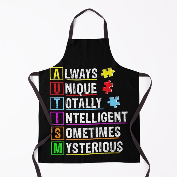 Item preview, Autism Acronym: Positive Attributes Tee designed and sold by DarylWelsh2024.
