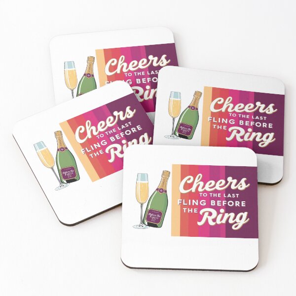 Item preview, Bachelorette Party Toast: The Last Party Before the Ring! designed and sold by StormArte.