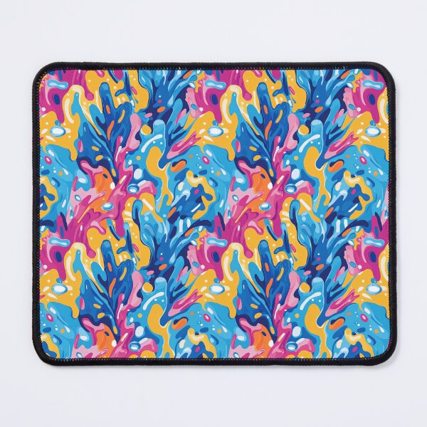 Item preview, Vibrant Dance of Colored Water designed and sold by MidArtForge.