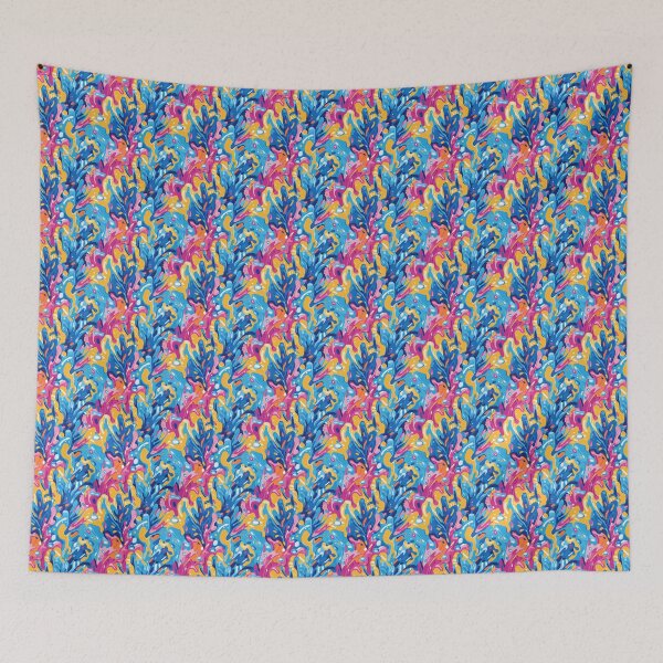 Item preview, Vibrant Dance of Colored Water designed and sold by MidArtForge.