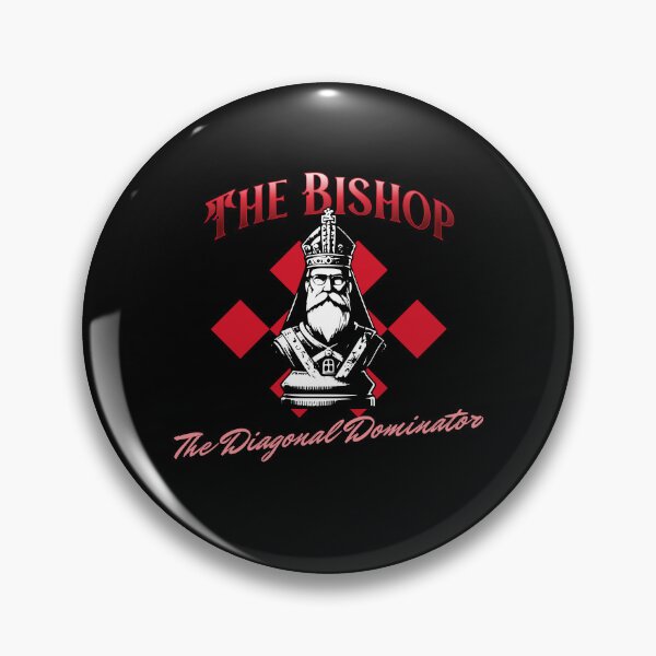 Item preview, The Bishop: The Diagonal Dominator designed and sold by CaseysTeeParty.