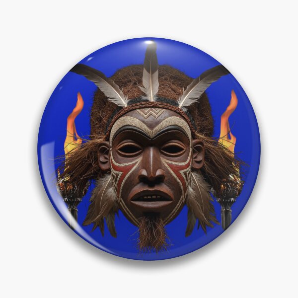 Item preview, Culture Voodoo - New Guinea Face Mask designed and sold by MasonsTshirts.