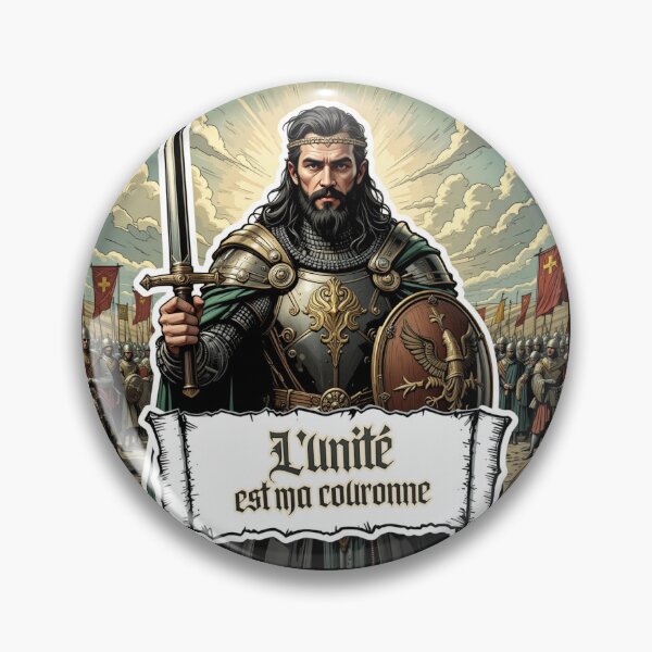 Item preview, Dagobert I - Unity is my crown designed and sold by Rambarde-Knight.