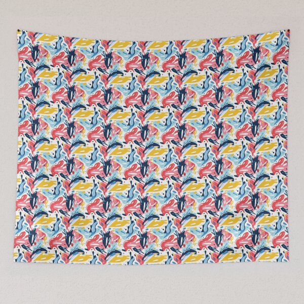 Item preview, Vibrant Dance of Colored Water designed and sold by MidArtForge.