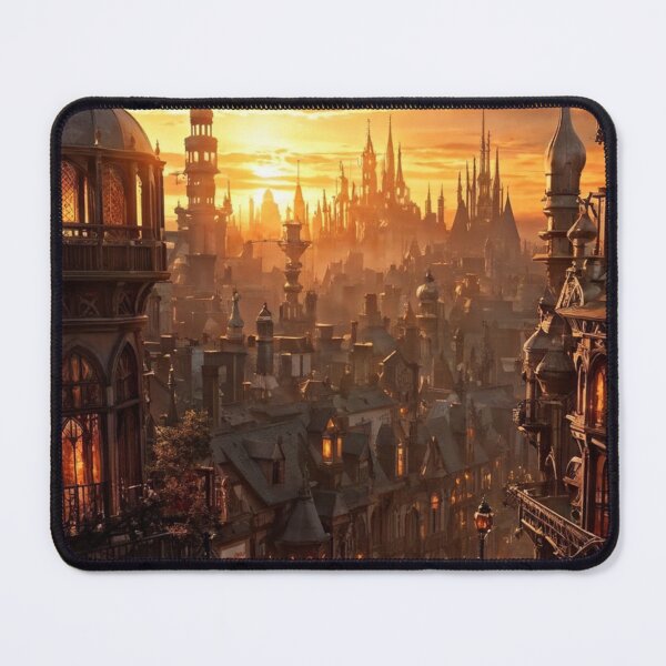 Item preview, Steampunk city skyline designed and sold by Nicoladenisa71.