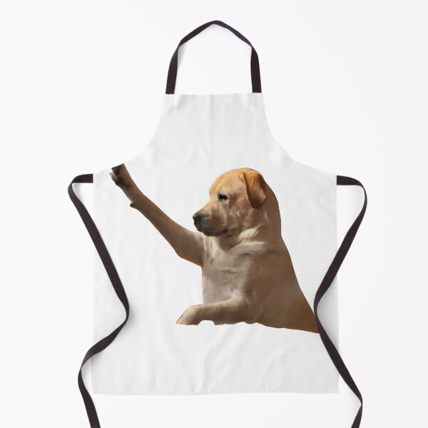 Item preview, A Seated Golden Retriever Dog Raising Paw designed and sold by Innercosmic.