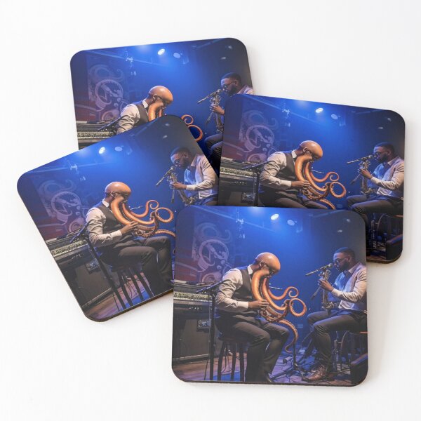 Item preview, Jazz-playing Octopus designed and sold by Nicoladenisa71.