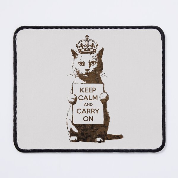 Item preview, Cat - Keep Calm and carry on designed and sold by 123ks.