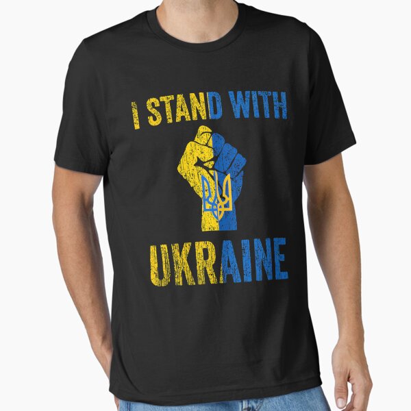 Item preview, I Stand With Ukraine Ukrainian Flag 90s designed and sold by Dreamy-Scenes.