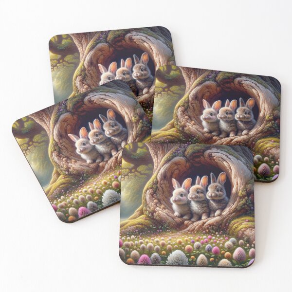 Item preview, Three Baby Bunnies designed and sold by M-Y-A-R-T-.