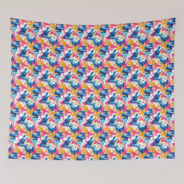 Item preview, Vibrant Dance of Colored Water designed and sold by MidArtForge.