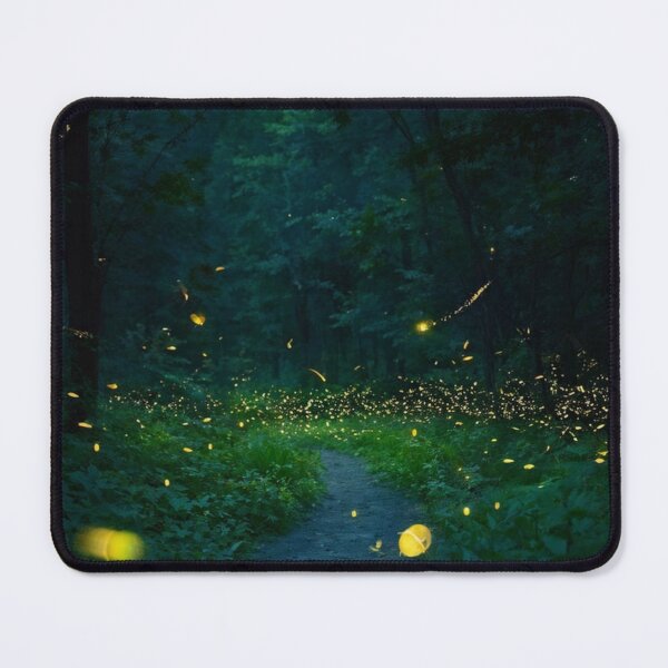 Item preview, Fireflies in twilight woods designed and sold by Nicoladenisa71.