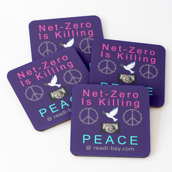 Item preview, Net-Zero Is Killing Peace designed and sold by alien almanac.