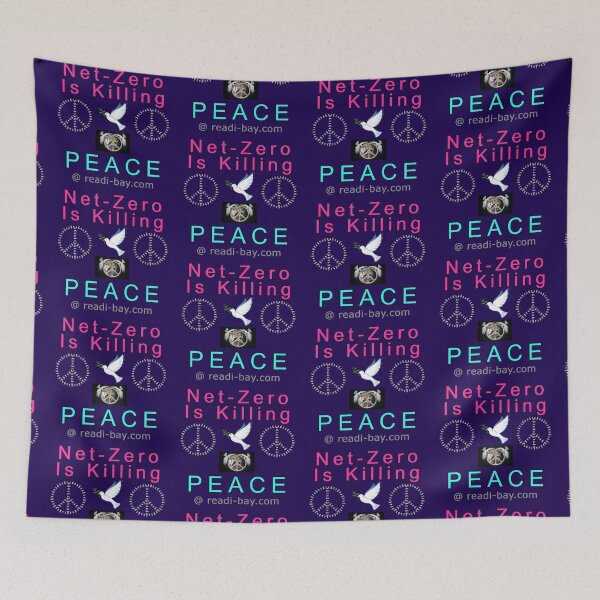 Item preview, Net-Zero Is Killing Peace designed and sold by AlienAlmanac.