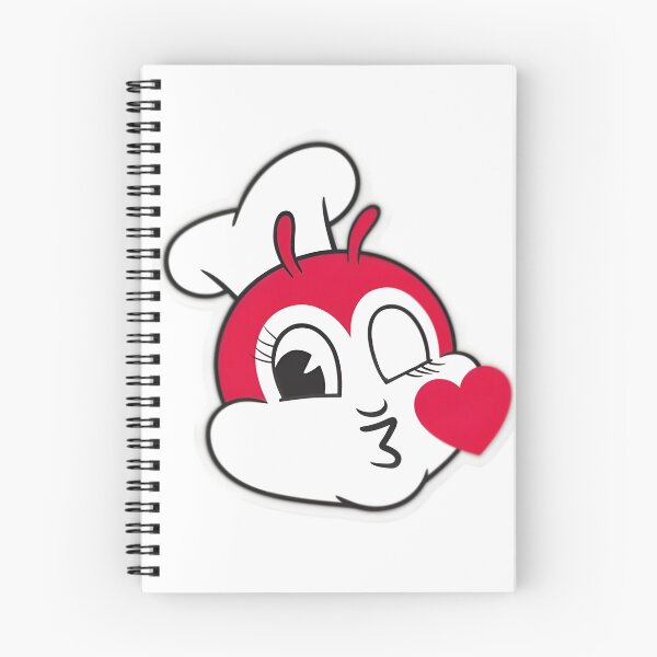 Item preview, Jollibee Peeking with Heart from Mouth – Filipino Sticker designed and sold by TrendingVibes1.