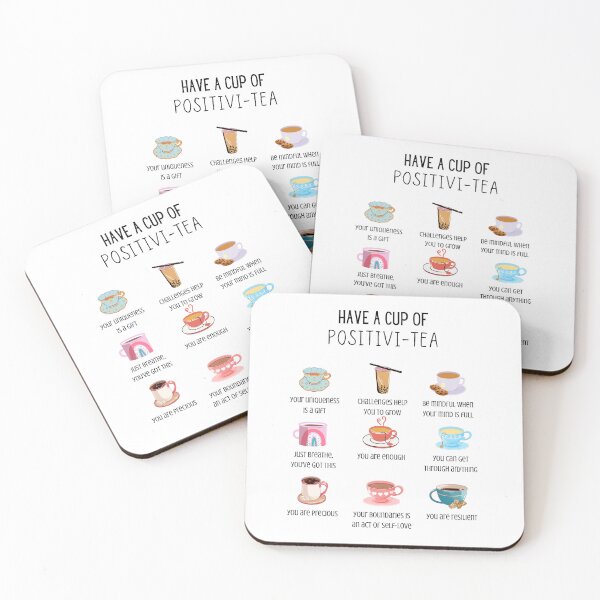 Item preview, Have A Cup of Positivi-Tea designed and sold by Zenys Inspirations.