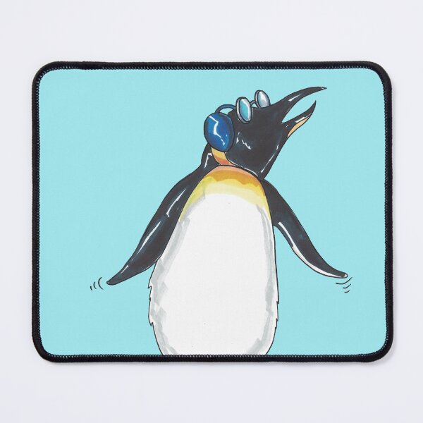 Item preview, penguin with ear warmers designed and sold by KathrinHG.