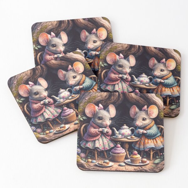 Item preview, Mouse Party in the Forest designed and sold by M-Y-A-R-T-.