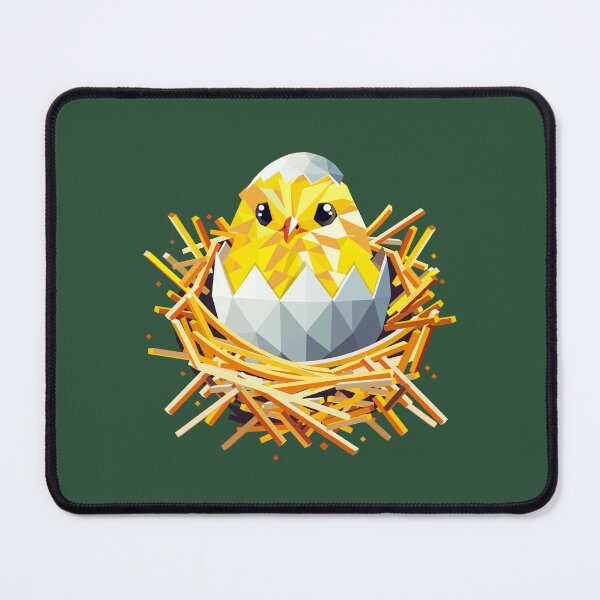 Item preview, Geometric chick in the nest – Easter joy & the beginning of spring designed and sold by Kisho.