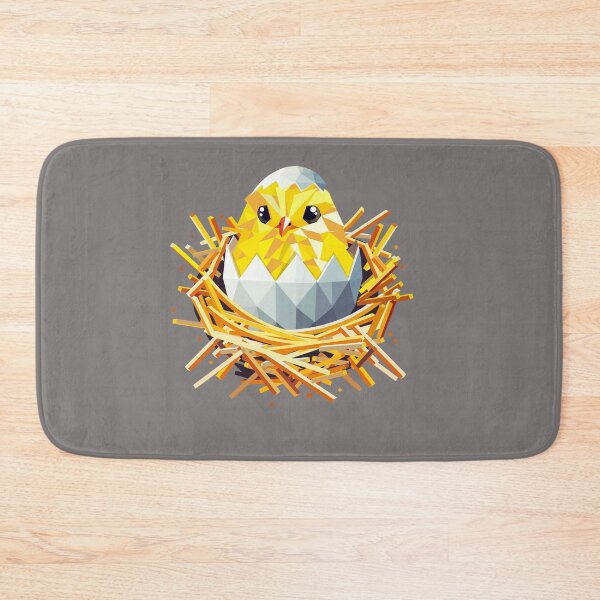 Item preview, Geometric chick in the nest – Easter joy & the beginning of spring designed and sold by Kisho.